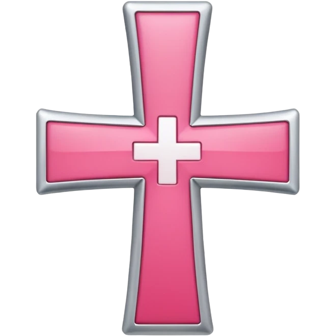 mac os icon pink red cross join emoji