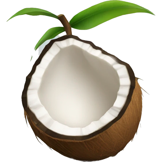 coconut fruit emoji