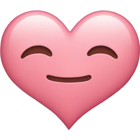 rosè heart emoji