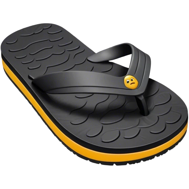 angry faced flip flop emoji