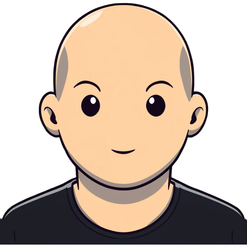bald man emoji