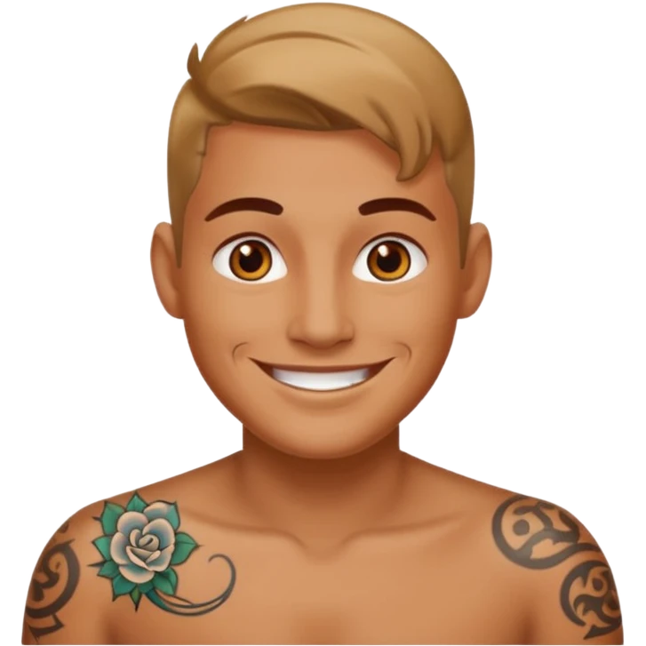 a tatoo adult  emoji