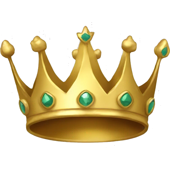 gold crown emoji
