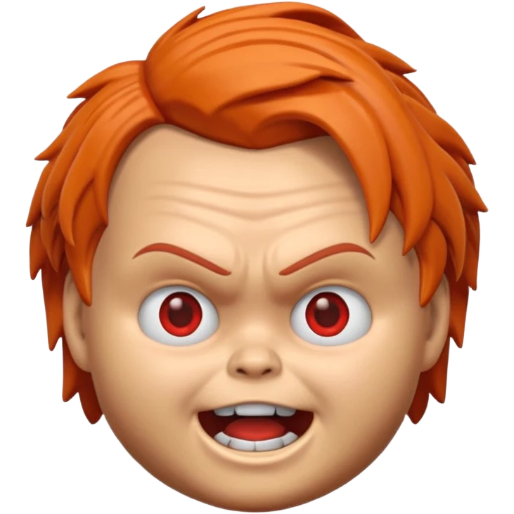 Un emojin de chuky emoji