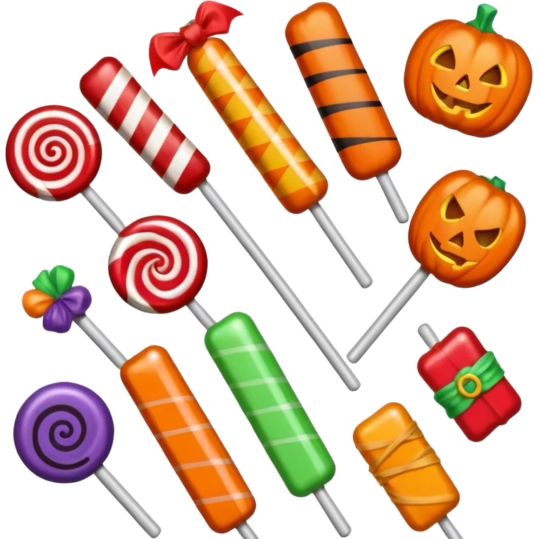 Halloween  items candy  emoji