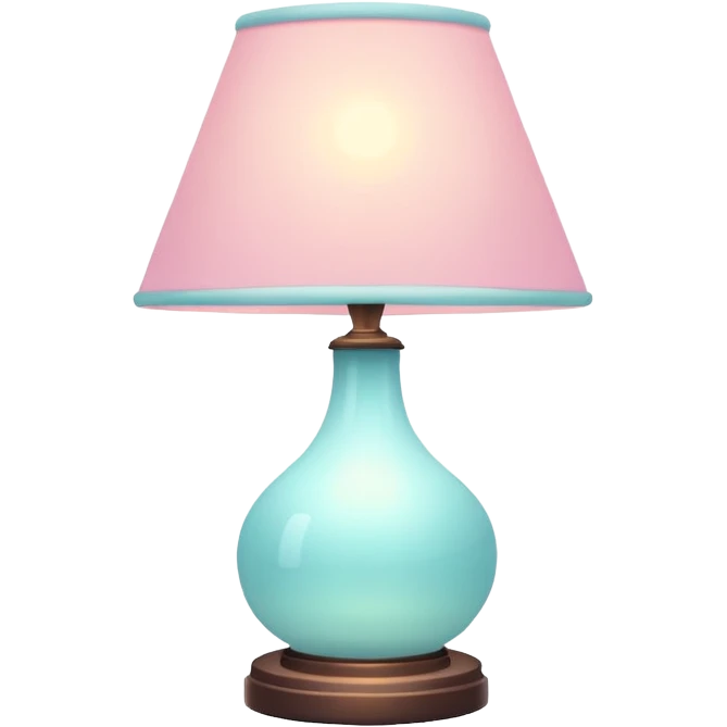 Colorful whitish bright light Pastel lamp emoji