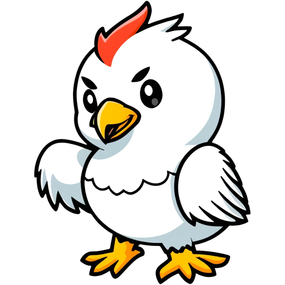 cheerful American eagle emoji