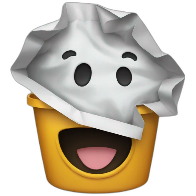 happy garbage emoji