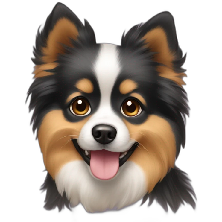 Cachorro Lulu da pomerania  emoji