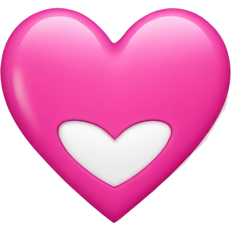 Pink heat with extra hearts emoji