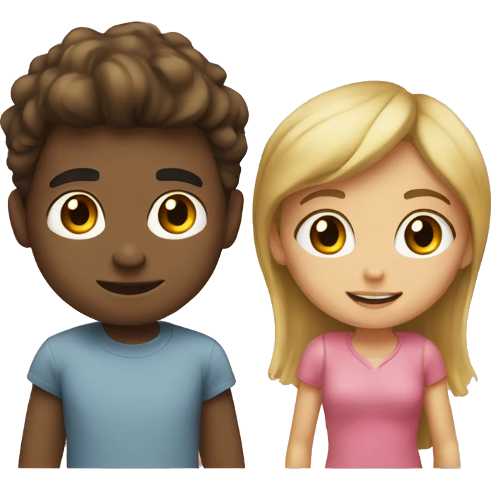 Boy and a gril emoji