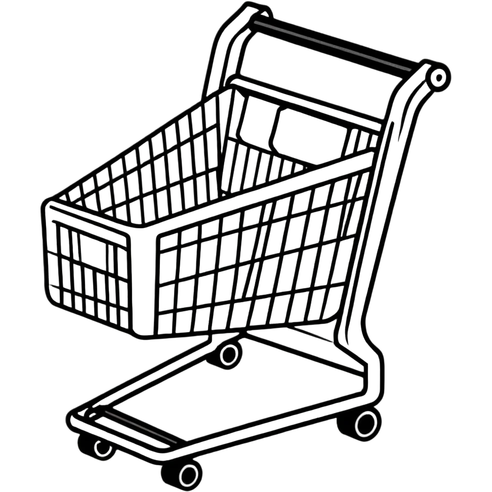 shopping cart emoji