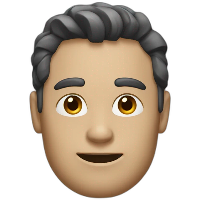 Character weman and man emoji