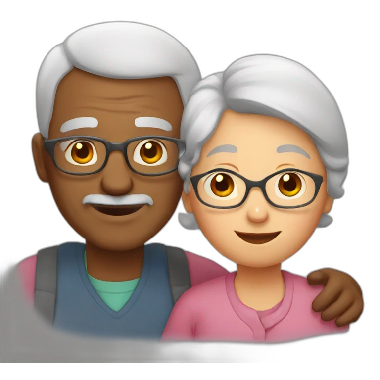 grandparents emoji