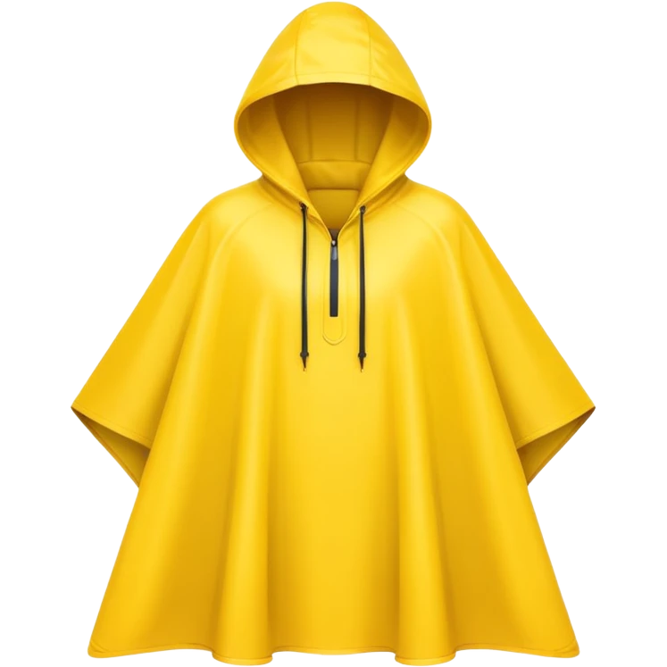 rain poncho emoji