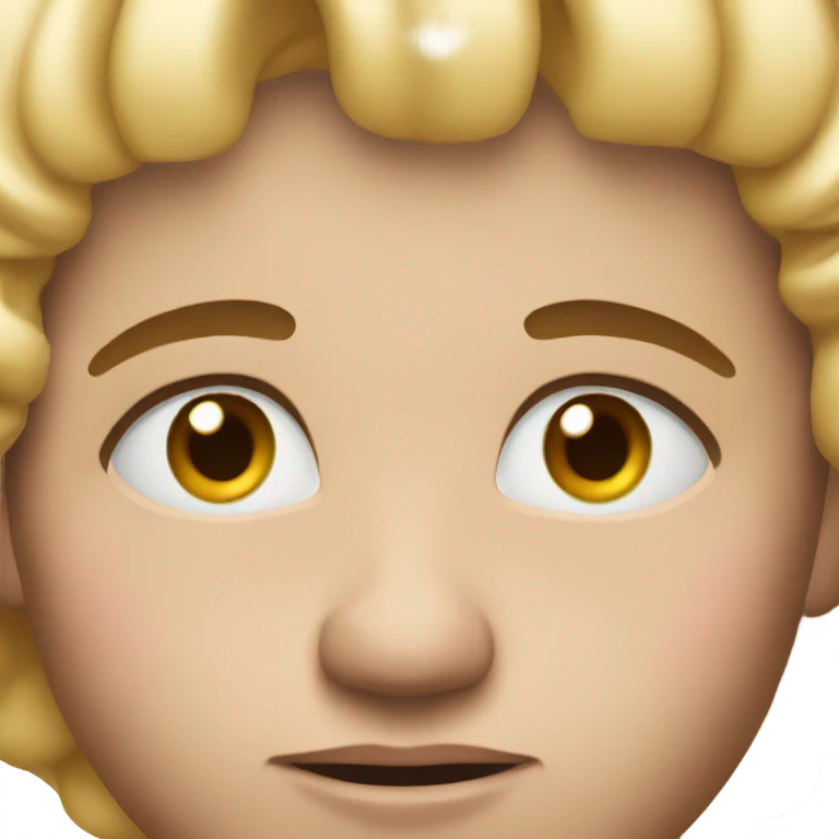 Raised eyebrows emoji