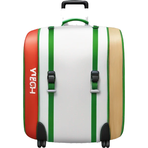 Trolley cricket kit bag emoji