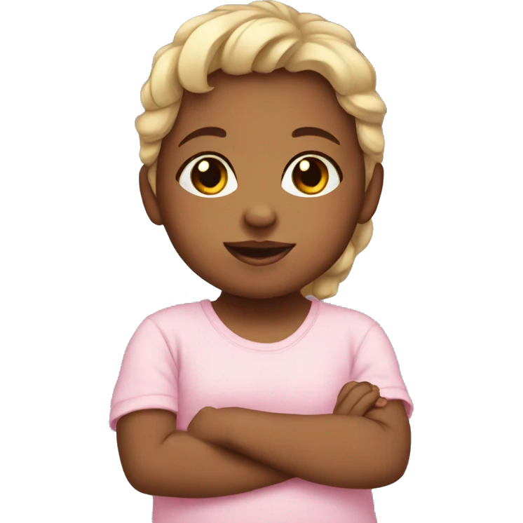 Baby girl emoji