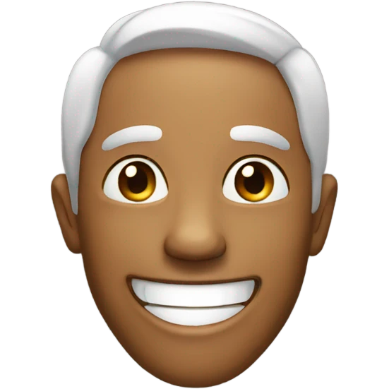High smiling emoji