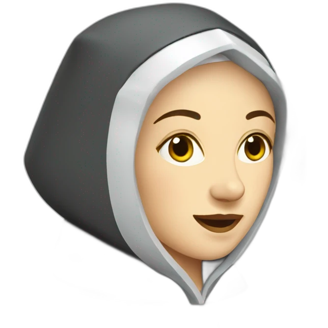french medieval nun emoji