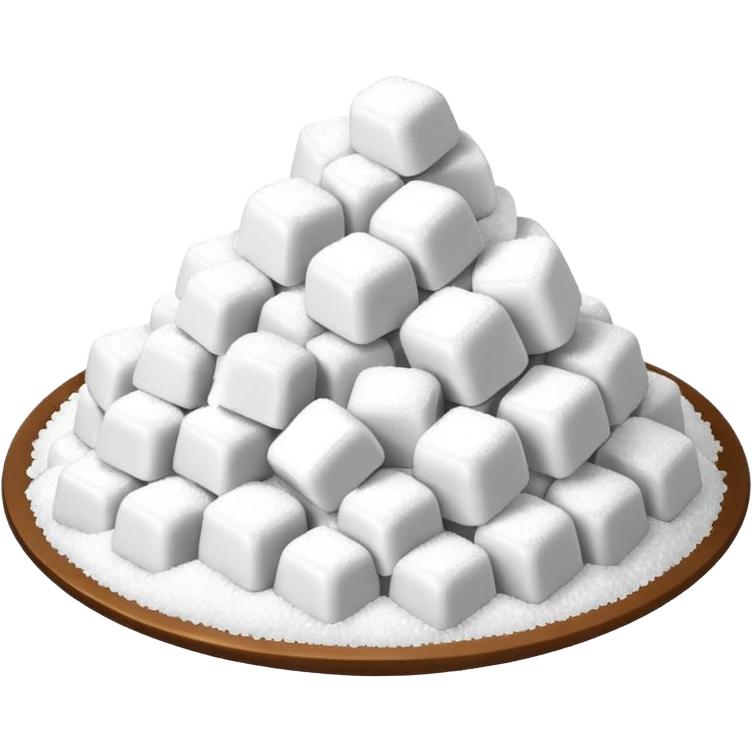 Refined sugar emoji