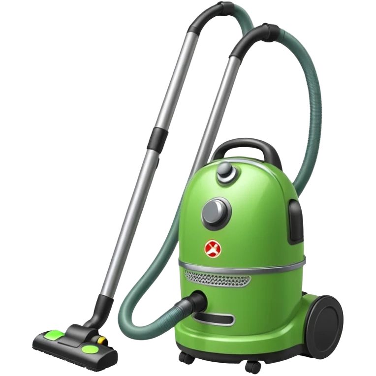 green vacuum cleaner emoji
