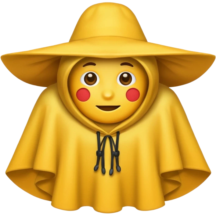 Poncho emoji emoji