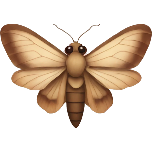 Moth emoji