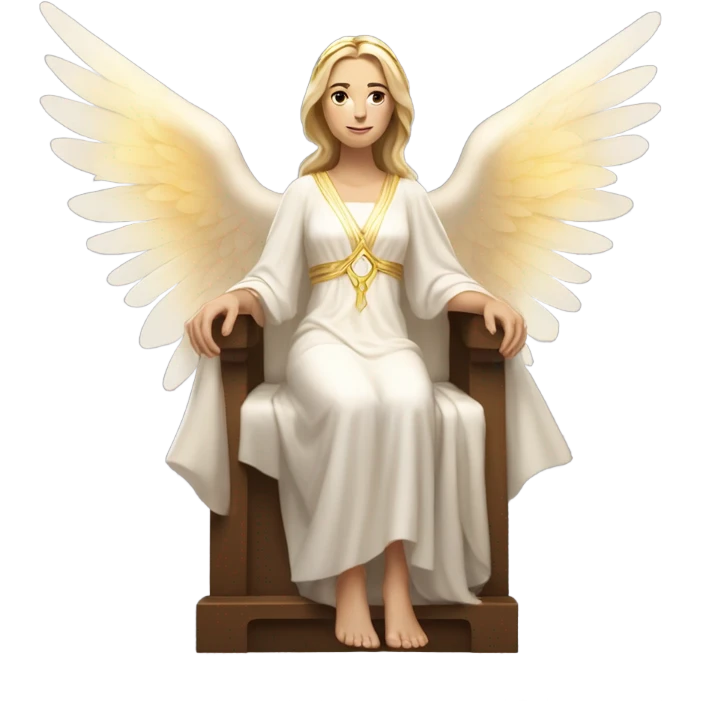 Thrones white woman angel emoji