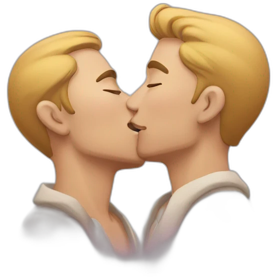 gay kiss emoji