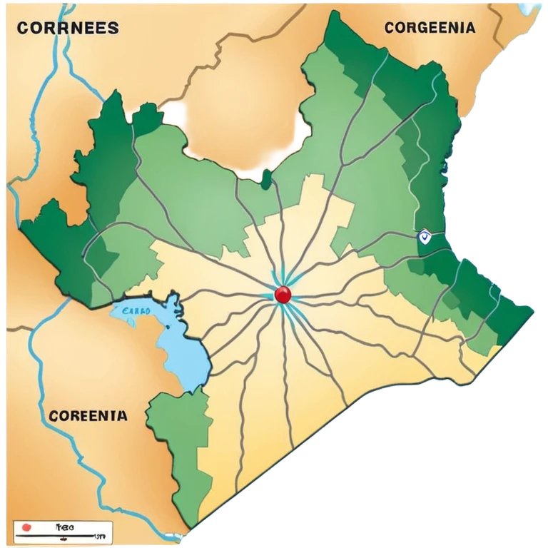 mapa de la provincia de corrientes emoji