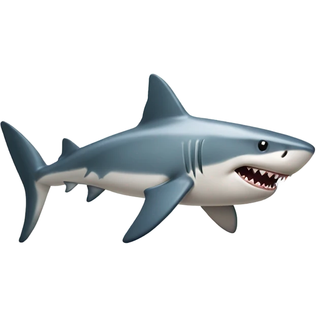 shark with side eyes emoji