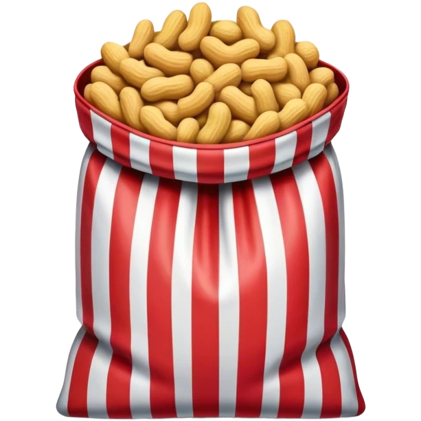 Bag of peanuts at the circus emoji