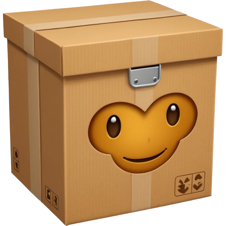 ein karton mit der beschriftun "musterset" emoji