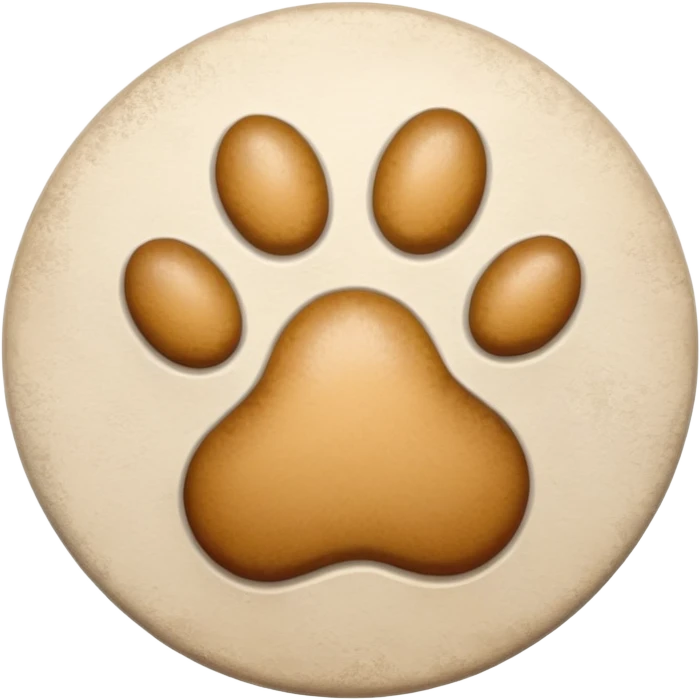 puppy paw print emoji