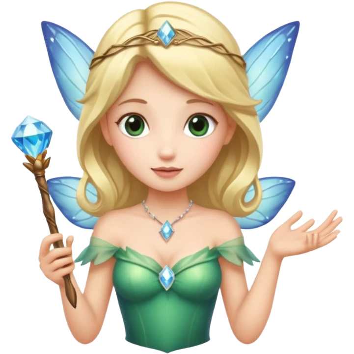 🧚🏻🪄💎 emoji