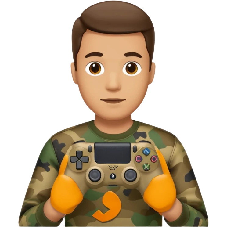 homme-avec-manette-ps4-camouflage emoji