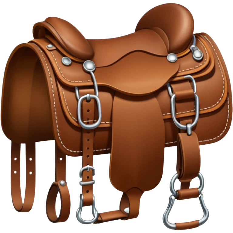 Horse tack set emoji