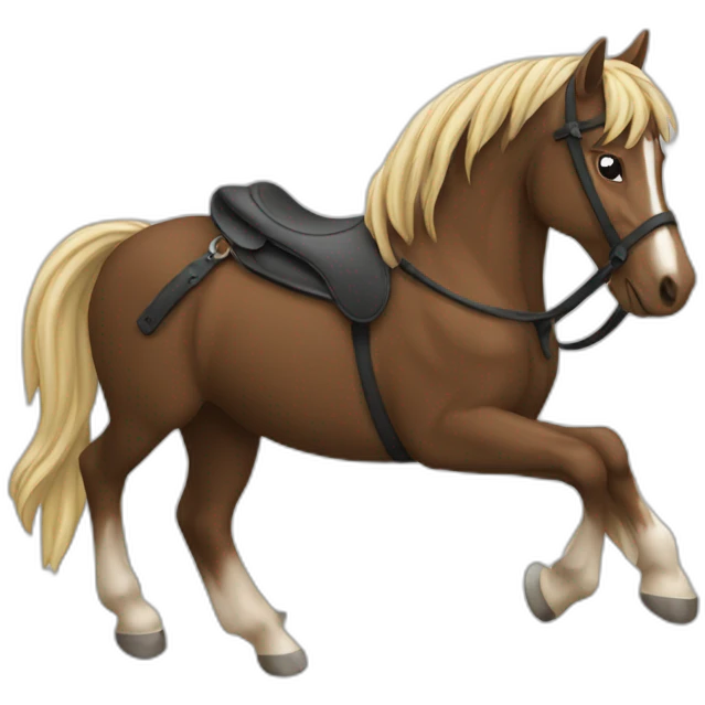 cheval sur cheval emoji