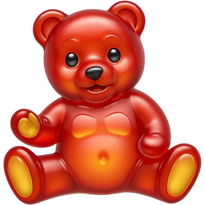 red Gummy Bears emoji