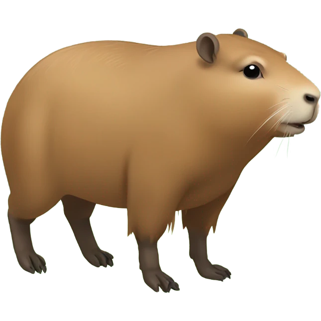 Capybara emoji