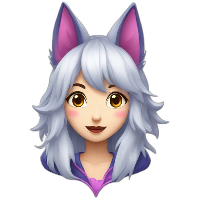 ahri qui fais un coeur emoji