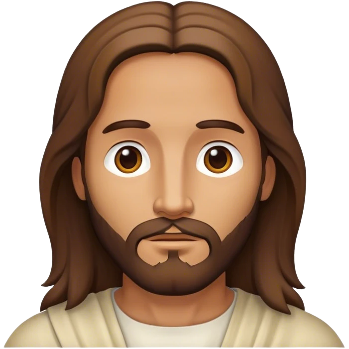 Jesus crosd emoji