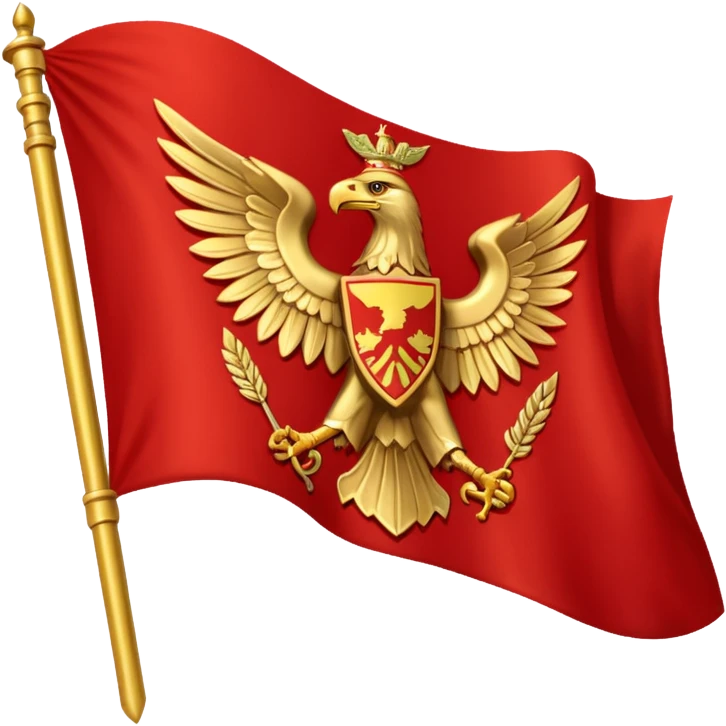 peux tu me générer le drapeau de l'empire romain en mode emoji drapeau basique emoji