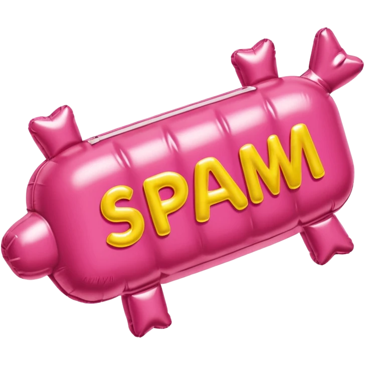  paris SPAM meat jeff koons style inflatable sculpture art painting  emoji