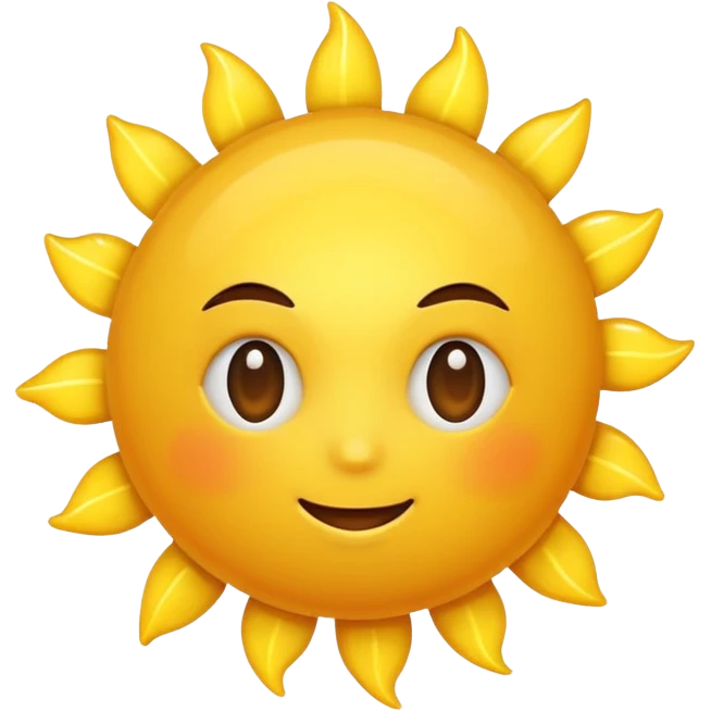 sun emoji