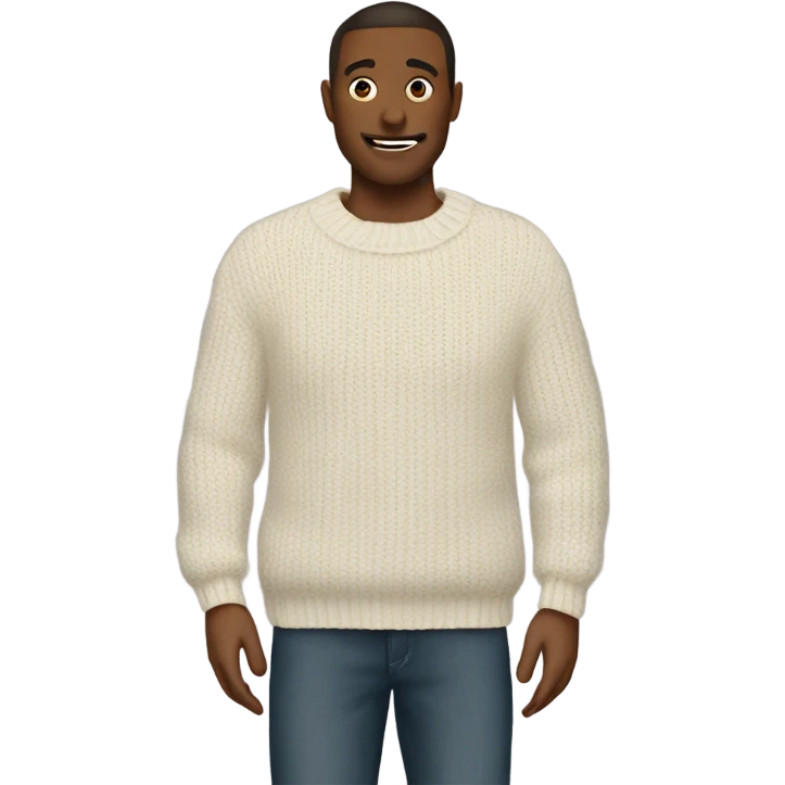 Knit sweater emoji