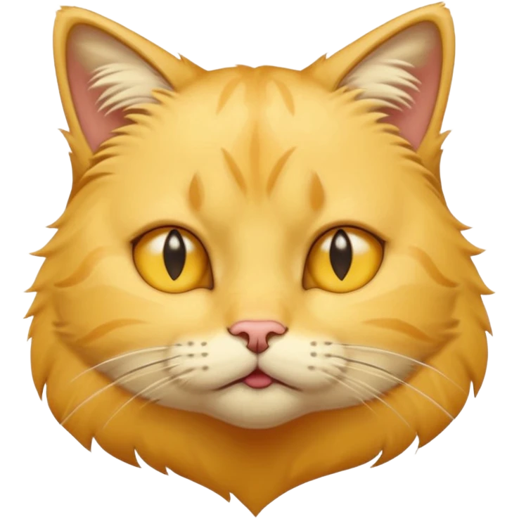 scratch cat from scratch.mit.edu, scratch cat is yellow
he is very sad shedding 1 tear from his left eye emoji