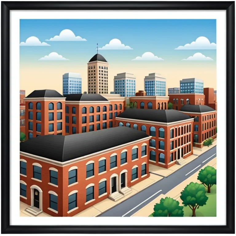 Arkansas historical downtown emoji