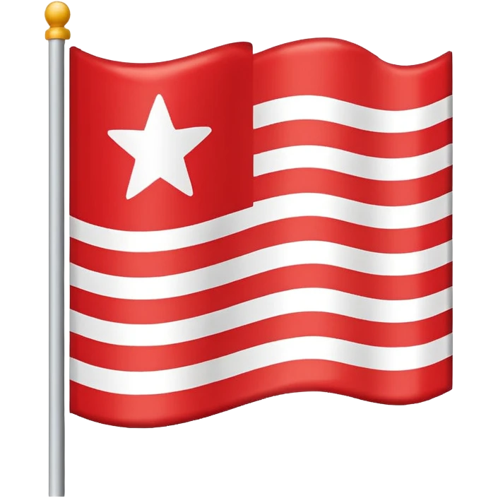 Flag which has rectangular shape object in it  emoji